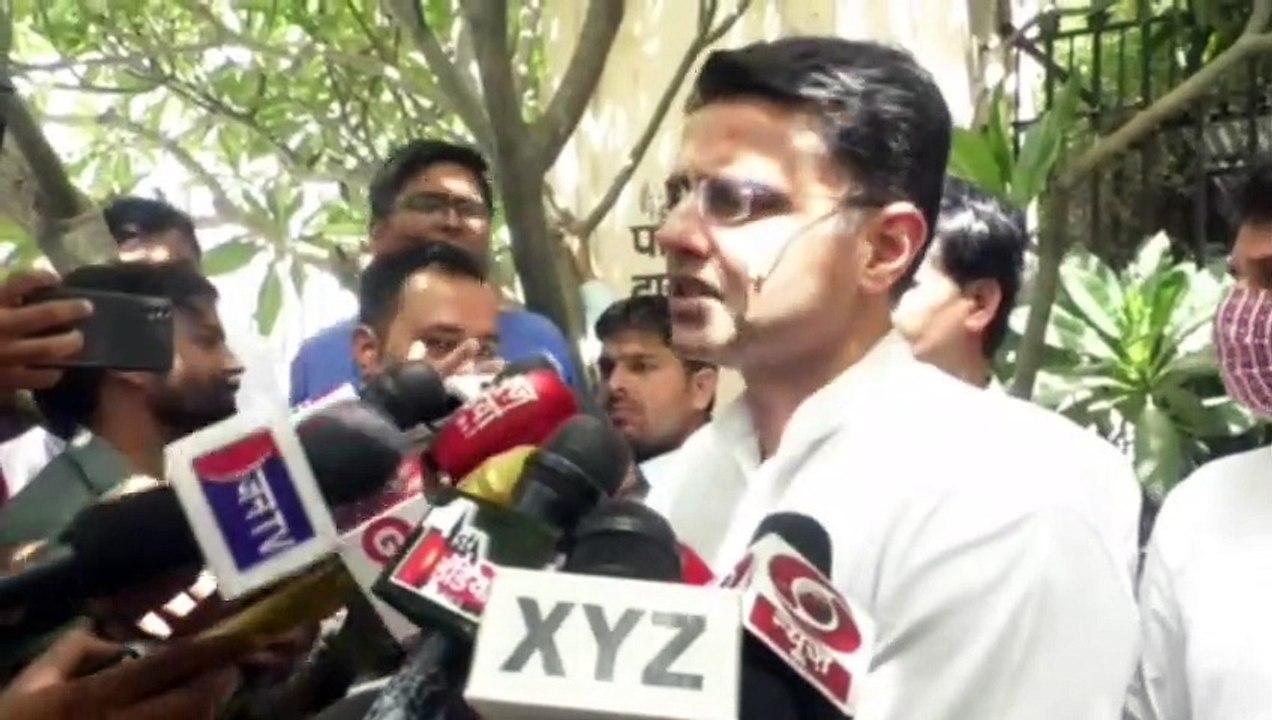 कांग्रेस के बाहरी उम्मीदवार के प्रश्न पर बोले पायलट, कांग्रेस का बड़ा परिवार