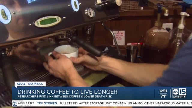 Drinking coffee daily even with sugar is linked to a lower risk of death