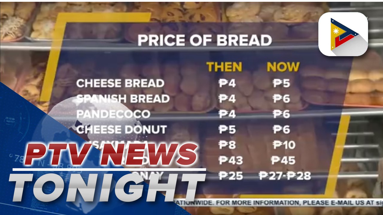 Bread prices up amid higher cost of raw materials