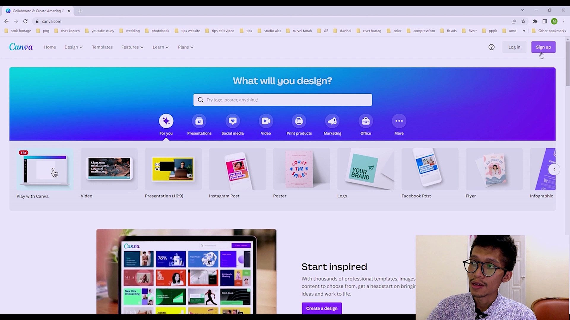 ⁣CARA MEMBUAT AKUN CANVA GRATIS CUMA 2 MENIT JADI - FUNGSI CANVA | CANVA ITU MAKANAN APA?