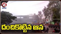 Heavy Rain Lashes Across The State With Huge Winds  _ V6 News