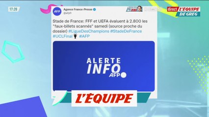 La FFF et l'UEFA évaluent à 2 800 le nombre de « faux billets scannés »  - Foot - C1 - Finale