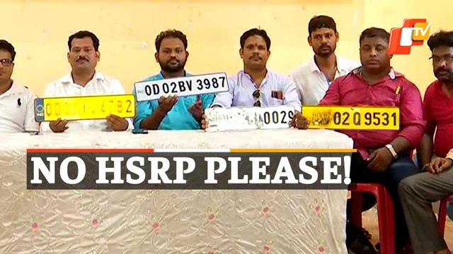 Mandatory High Security Number Plates (HSRP) Opposed
