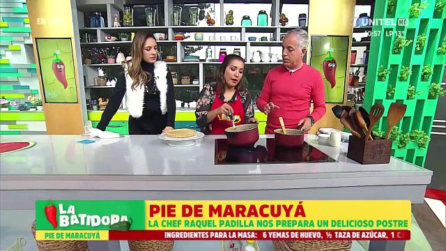 Receta: Te enseñamos cómo preparar Pie de maracuyá, parte 3