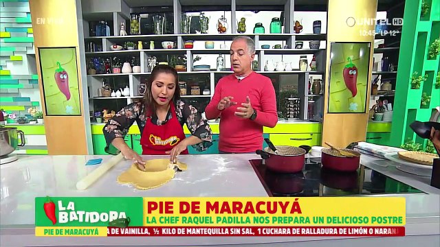 Receta: Te enseñamos cómo preparar Pie de maracuyá, parte 2