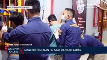 Geledah Blok Hunian di Lapas Banjarmasin, Petugas Razia Masih Temukan Handphone