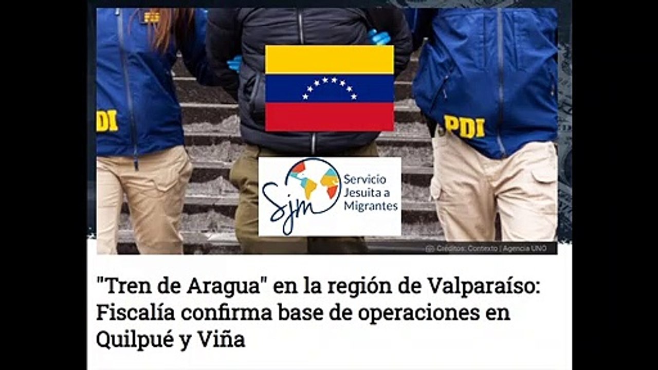 Tren de Aragua: Fiscalía confirma base de operaciones en la V Región - Biobío Chile