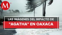 Huracán 'Agatha' se degrada a depresión tropical en Oaxaca