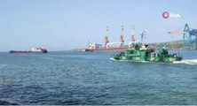 Rus işgali altındaki Mariupol'den ilk kuru yük gemisi Rusya'ya doğru yola çıktı