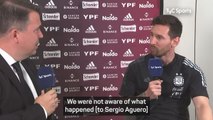 'The truth is that Argentina miss him' - Messi on Aguero