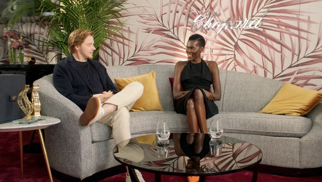 Jack Lowden and Sheila Atim - Trophée Chopard Laureates