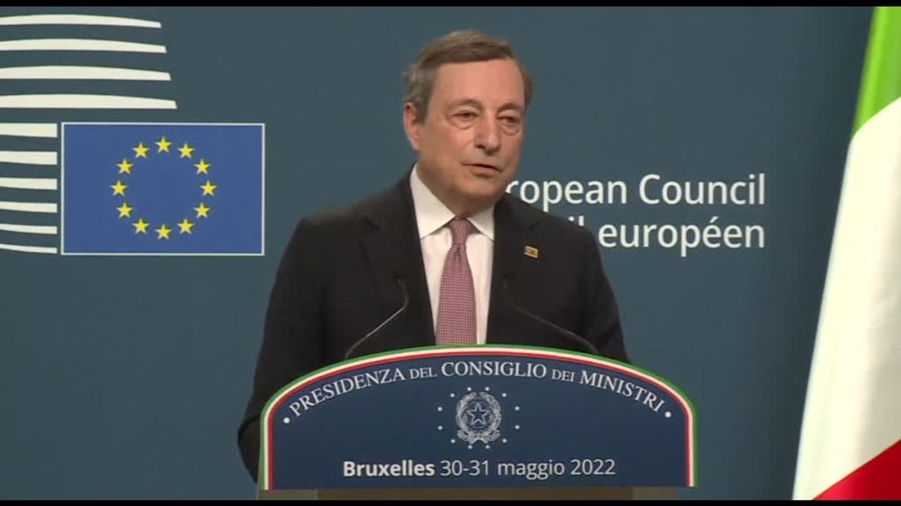 Ucraina, Draghi: dall'estate massimo impatto sanzioni alla Russia