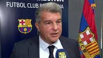 Laporta explota contra Tebas por sus palabras sobre los fichajes del Barça / FCB