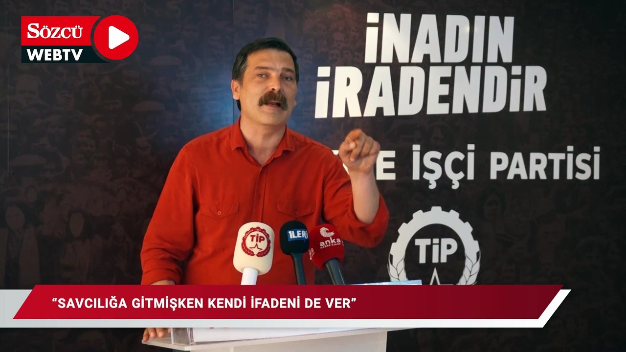 Erkan Baş'tan “Suç duyurusunda bulunacağız” diyen Soylu’ya yanıt: Savcılığa gitmişken kendi ifadeni de var