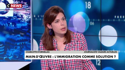 Charlotte d'Ornellas : «Il y a une pénurie, et demain on lancera un débat pour savoir comment est-ce que l’on peut résorber le chômage»
