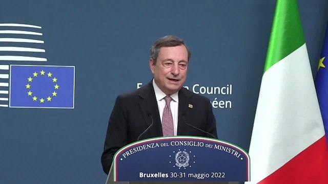 Ue, Draghi: Gestione della crisi agroalimentare e tetto sui prezzi del gas