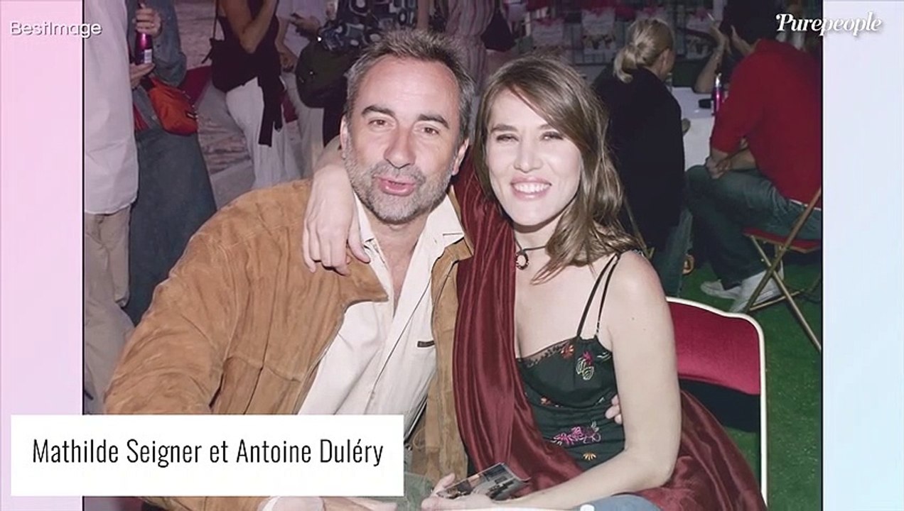 Antoine Duléry et Mathilde Seigner ont été en couple : rares confidences de l'actrice