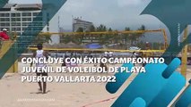 Concluye el Campeonato Juvenil de Voleibol de Playa PVR 2022| CPS Noticias Puerto Vallarta