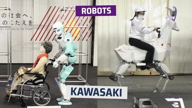 [CH] Robots curiosos Kawasaki