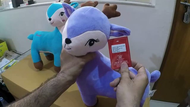 Unboxing and Review of Fun Zoo Soft Plush Huggable Cute Darling Deer Stuffed Animal Toy for Kids