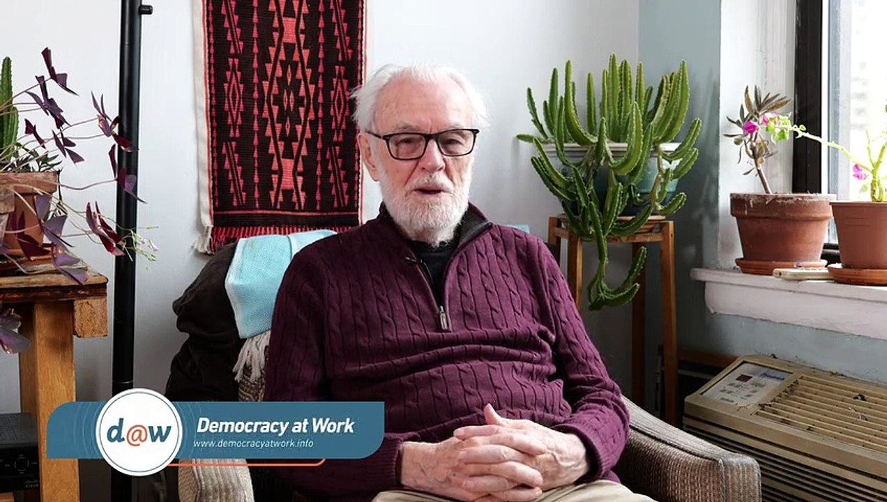 David Harvey Celebrates 10 Years of Democracy at Work