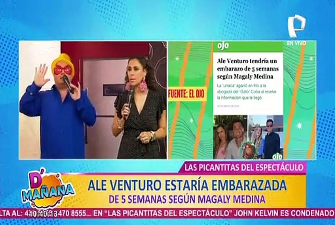 ¿En la dulce espera? Ale Venturo, pareja de Rodrigo Cuba, tendría 5 meses de embarazo