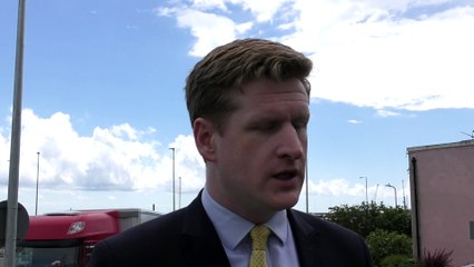 Crime commissioner Matthew Scott talking about the situation