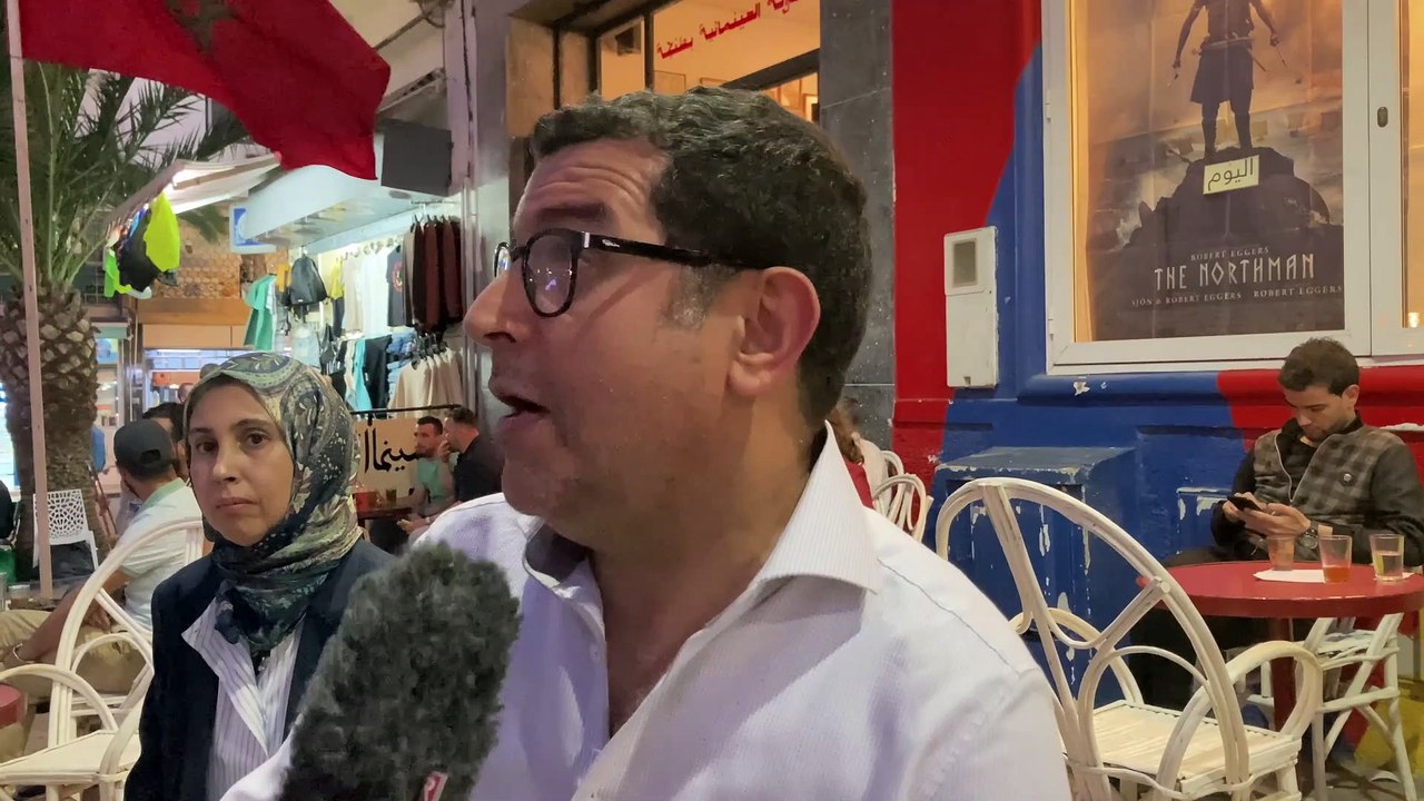 Mohamed Nadif à la Cinémathèque  de Tanger