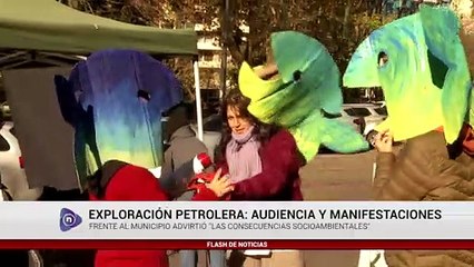 Movilización contra la exploración petrolera
