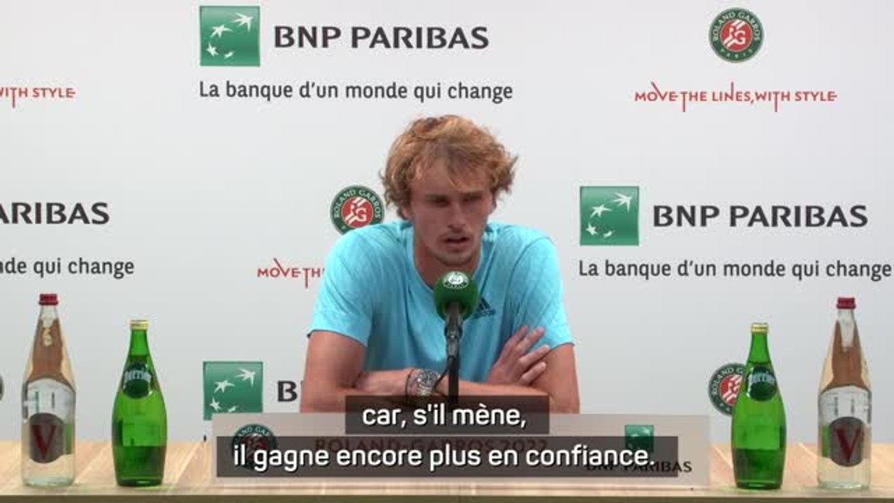 Roland-Garros - Zverev : "Je devais jouer mon meilleur tennis pour battre Alcaraz"