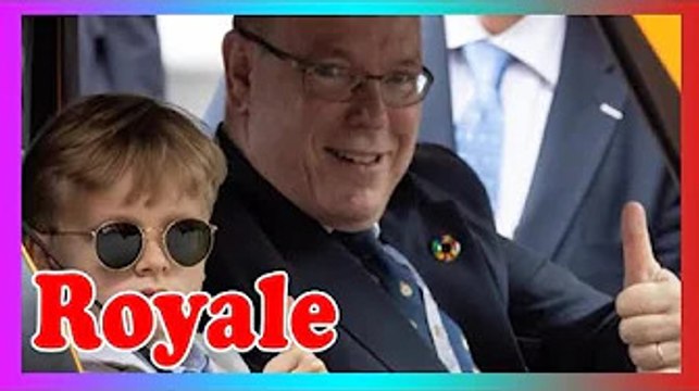 Rôle spécial pour les enf@nts Albert et Charlene au GP de Monaco