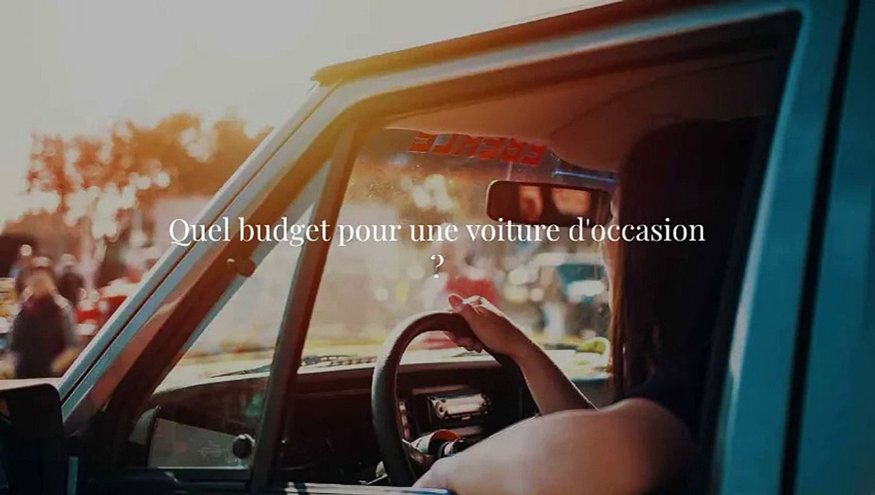 Quel budget pour un véhicules d'occasion ?