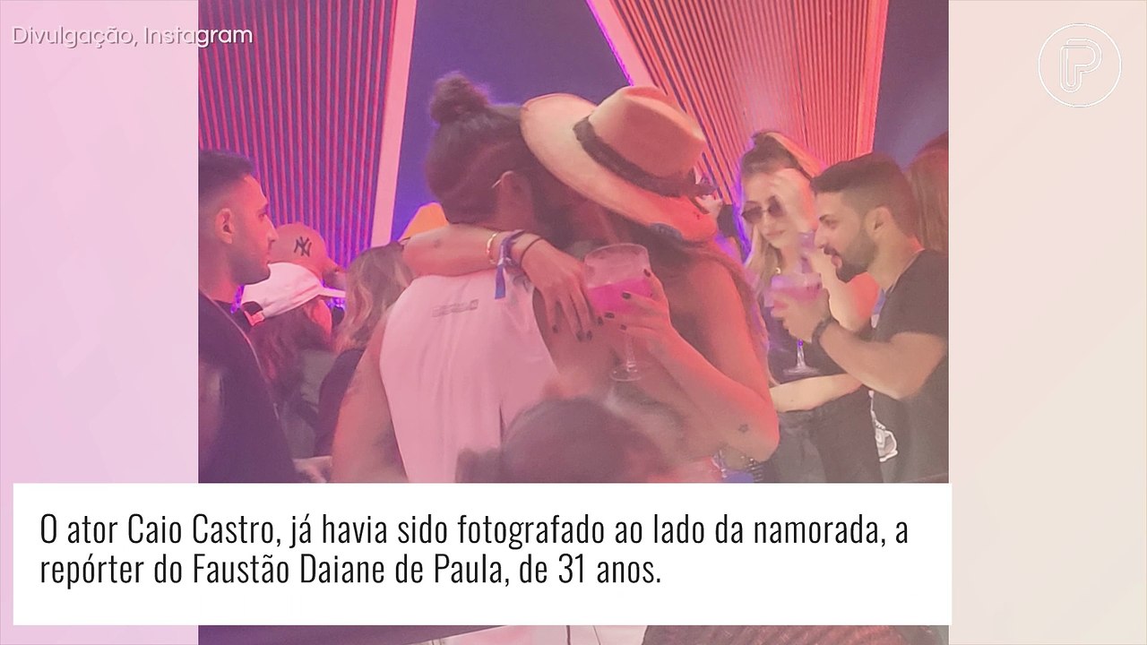 Caio Castro e Grazi Massafera voltaram? Beijo do ator em foto com nova namorada confunde a web