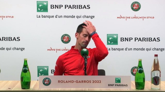Roland-Garros 2022 - Novak Djokovic : Rafael Nadal showed why he is a great champion! Congratulations to Nadal and his team, he deserved it
