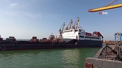 Mariupol'den Rusya'ya ilk kargo gemisi yola çıktı