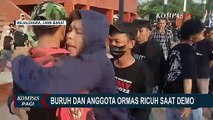 Ratusan Buruh di Majalengka Nyaris Adu Jotos dengan Ormas