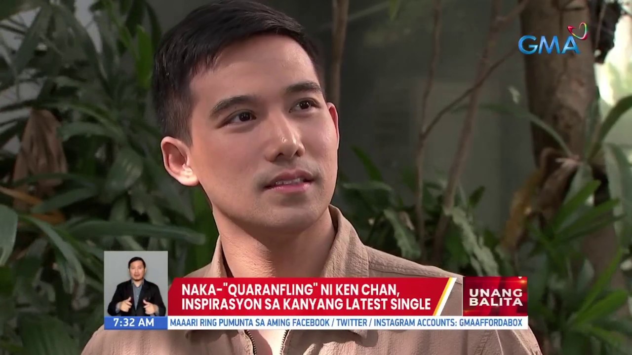 Naka-'Quaranfling' ni Ken Chan, inspirasyon sa kanyang latest single | UB