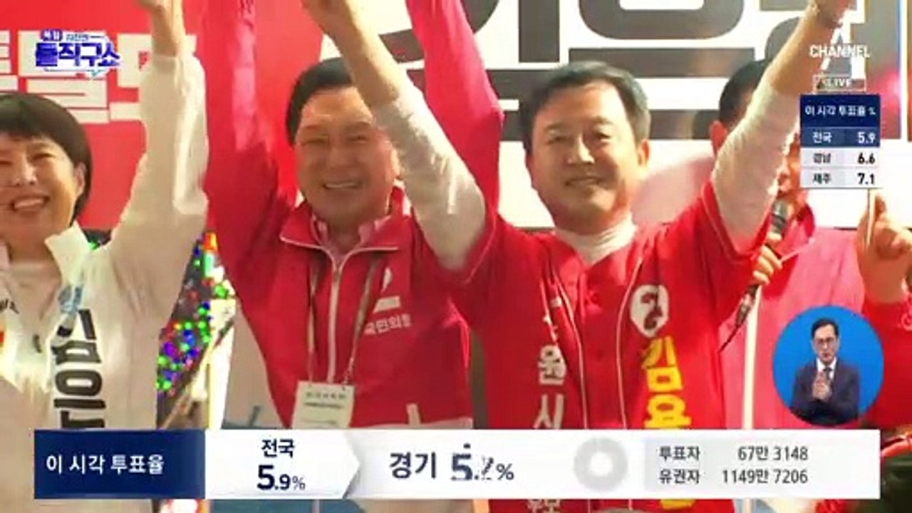 접전지 경기도…김은혜·김동연 최후 승자는?