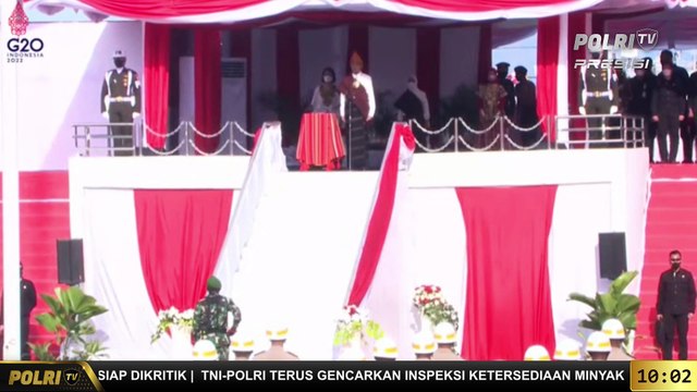PRESISI UPDATE 10.00 WIB PRESIDEN JOKO WIDODO MEMIMPIN UPACARA HARI KELAHIRAN PANCASILA DI LAPANGAN PANCASILA ENDE