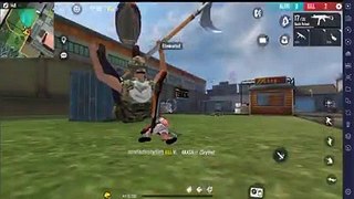 Free Fire Video- free fire gaming video with hacker-free fire max gam play