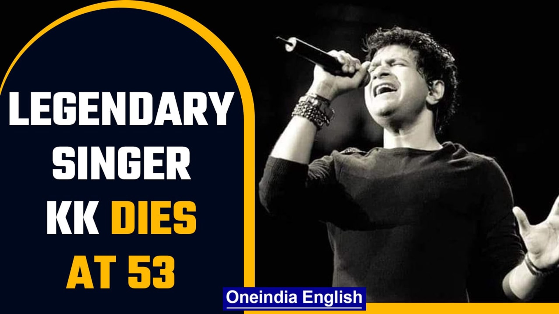 ⁣Singer KK dies at 53 after live performance in Kolkata | OneIndia News