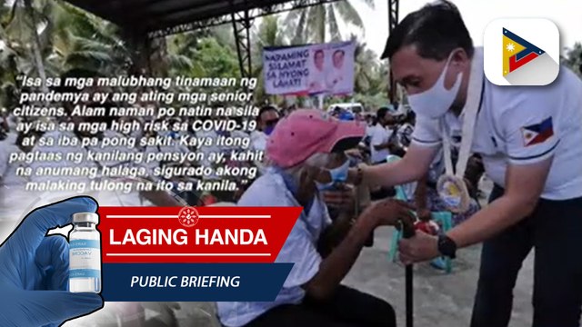 Senate Bill no. 2506 kung saan itataas sa P1k mula sa P500 ang buwanang pension allowance ng mga senior citizen, pasado na sa final reading sa Senado
