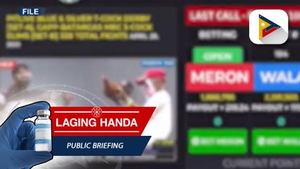 PNP, DILG, Pagcor, at mga LGU, patuloy ang pagtutulungan upang masiguradong maipasasara lahat ng iligal na e-sabong websites