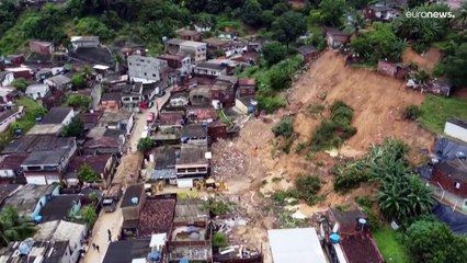 Pluies torrentielles au Brésil : une centaine de morts