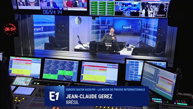 Le Brésil, la Thaïlande et l'Irlande font la Une de la presse internationale