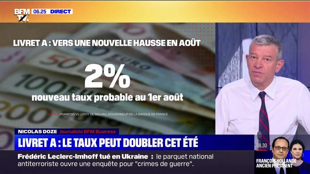 Vers une très probable hausse du taux du livret A au 1er août