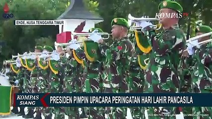 Presiden Jokowi Peringati Hari Lahir Pancasila Kenang Jejak Bung Karno di Ende