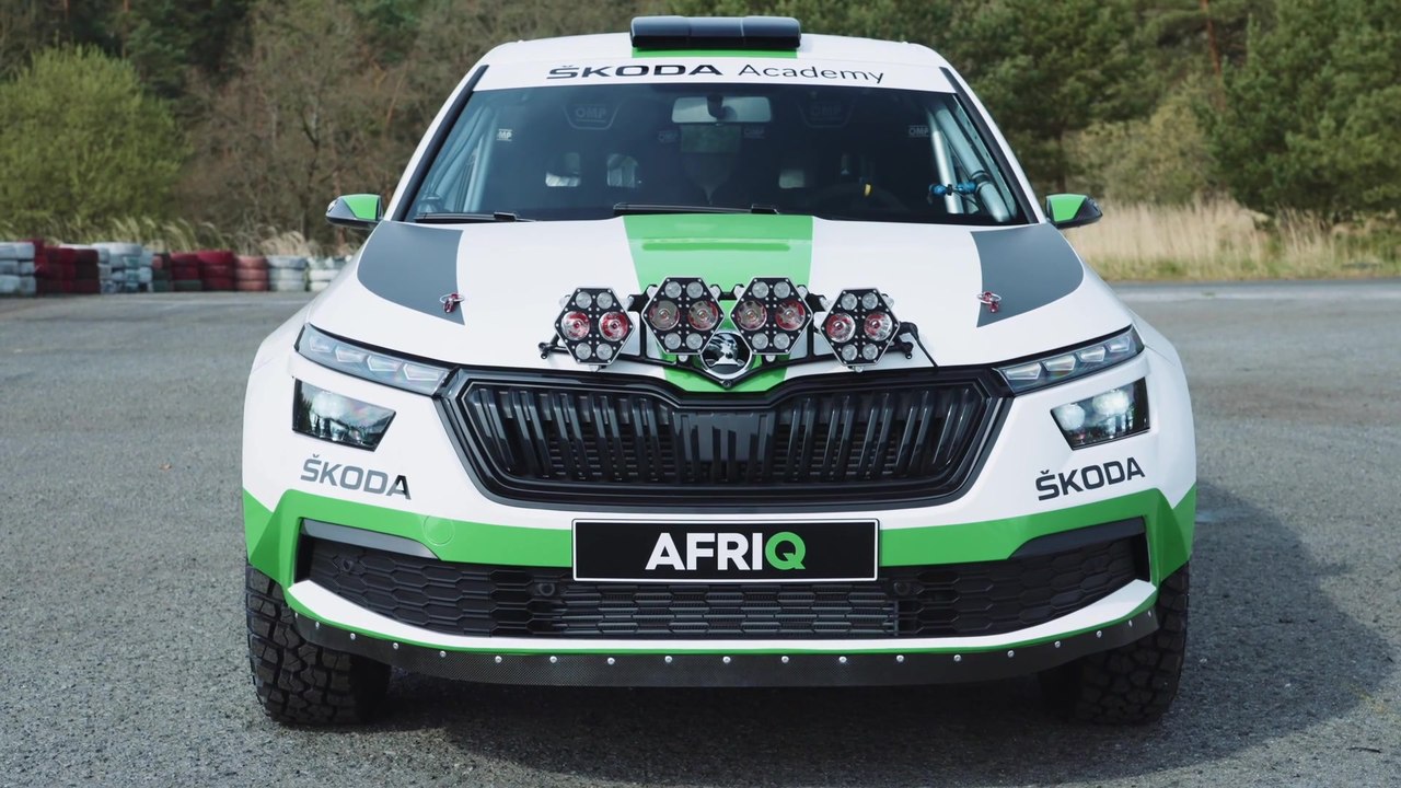 ŠKODA AFRIQ - Antrieb - Power für alle vier Räder für Traktion auf jedem Untergrund