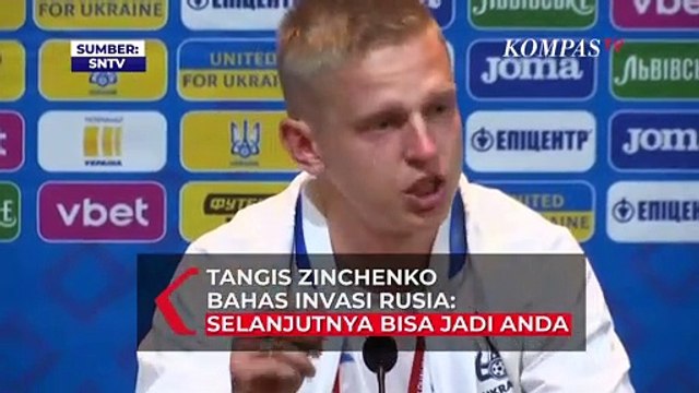 Tangis Zinchenko Minta Perang Rusia Ukraina Berakhir: Hari ini Ukraina, Besok Bisa Jadi..