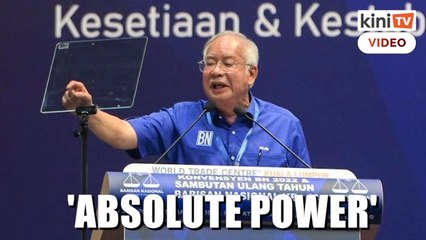 Télécharger la video: Najib: BN needs absolute power, we don't want 'hybrid power'